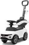 Detské odrážadlo s vodiacou tyčou Baby Mix VOLKSWAGEN T-ROC biele