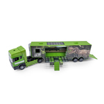 Auto kamión kov/plast s motívom dinosaura III.