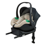 KINDERKRAFT Autositz Mink Pro 2 i-size (0-13 kg) und Basis Mink FX 2 Beige
