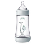 CHICCO Fľaša dojčenská antikoliková Perfect5 240 ml neutral stredný prietok 2m+