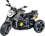 Detská elektrická motorka Baby Mix Calabre čierna
