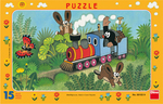Dino KRTKO A LOKOMOTÍVA 15 doskové Puzzle