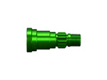 Traxxas eje de rueda de aluminio verde (1): X-Maxx 8S