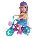 Bábika KATKA s bicyklom