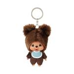 Monchhichi Mončiči amici Kuma Big Head portachiavi 10cm