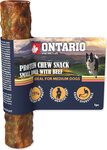 Pochúťka Ontario Protein hovädzie, žuvacia rolka malá 12,7cm, Medium
