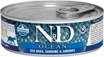 N&amp;D CAT OCEAN TUNA, SARDINE &amp; SHRIMP 70 GR