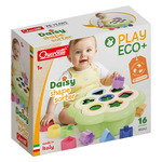 Quercetti PlayEco - Daisy Shape Sorter - Primul sortator - 16 buc
