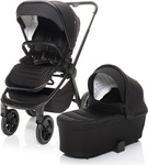 Set kočík Move Cross 2 + korba XL + adaptér, All Black