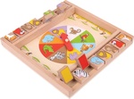 Bigjigs Toys Ruleta so zvieratkami