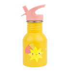 A Little Lovely Company - bouteille à boire en acier inoxydable à paroi simple, 350 ml - comète