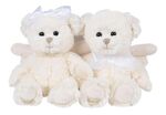 BK DILLON OFF/WHITE orso con fiocco al collo (18 cm) Bukowski Design