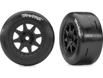 Traxxas koleso, disk 8-spoke, pneumatika slick (predná) (2)