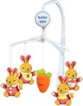 Kolotoč nad postieľku Baby Mix Zajačikovia