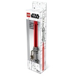LEGO Star Wars gélové pero Svetelný meč s klipom – červené