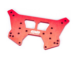 Arrma hátsó lengéscsillapító torony RS CNC 7075 T6 alumínium, piros