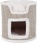 Odpočívadlo Trixie Ria Cat Tower svetlo šedé-prírodné 37cm
