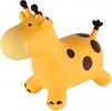 Hüpfspielzeug Giraffe hüpfend Gummi 55x40cm
