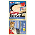 Pochúťka Churu Skin &amp; Coat tuniak 4x14g