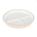 PETITE&amp;MARS Farfurie ceramică cu husă de silicon Desert Sand