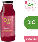 Beggs BIO Nápoj arónia, jablko, banán &amp; jahoda (300 ml)