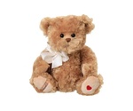 BUKOWSKI Classic Ludwig ours avec nœud blanc 35cm