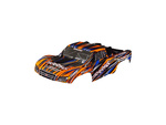 Carrocería Traxxas Slash 1:10 naranja sin clips