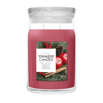 YC Signature Kerze Groß Red Apple Wreath