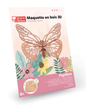 GRAINE CREATIVE 3D Puzzle Metulj 22 kosov