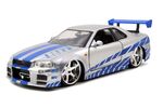 Rýchlo a zbesilo auto 2002 Nissan Skyline 1:24