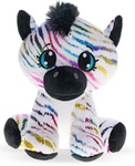 Zebra Star Sparkle plyšová 24cm sediaca