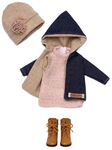 Guca P857 abbigliamento per bambola PENELOPE taglia 34 cm con scarpette
