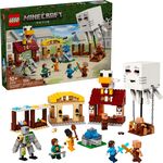 LEGO® Minecraft® 21273 Balón v podobe Ghasta a útok na dedinu