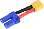 Konverzný kábel EC5 batéria - XT-60 prístroj 12AWG