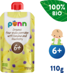 SALVEST Ponn BIO Banán s čučoriedkou a obilnými vločkami (110 g)