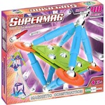 SUPERMAG magnetická stavebnica Classic trendy 48ks