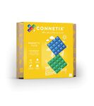 CONNETIX® Regenbogen Blau &amp; Grün Basisplatte 2Stk