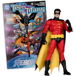 DC Direct Page Punchers Robin (Teen Titans #41) 7in Akciófigura képregénnyel McFarlane Toy