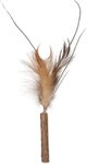 Hračka Magic Cat Natural Fun drievko s prírodnými pierkami 6cm