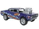 Auto muscle car in metallo blu a retrocarica, 21 cm | Roadblasters