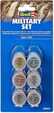 Sada barev Aqua Color 39075 - Military Set (6 x 5ml)