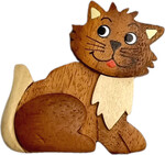 2Kids Toys Drevená magnetka veľká Mačka