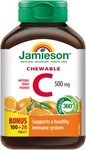 Jamieson Vitamin C 500 mg Lutschtabletten mit Orangengeschmack 120 Tabletten