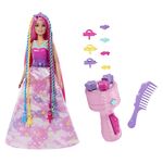 Barbie princezná zapletanie vlasov