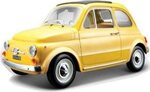 Bburago 1:24 Fiat 500 F 1965 Gelb