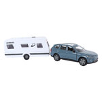 Kids Globe Traffic Volvo EX90 kov s karavanom 30cm