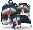 BAAGL SADA 3 Shelly Space Shuttle: Rucksack, Federmäppchen, Tasche