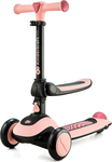KINDERKRAFT Odrážadlo a kolobežka 2v1 Halley Rose pink