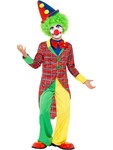 CLOWN dětský kostým velikost (115-128cm)