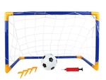 Gametime nogometni gol 79x50x43cm s loptom i pumpom
